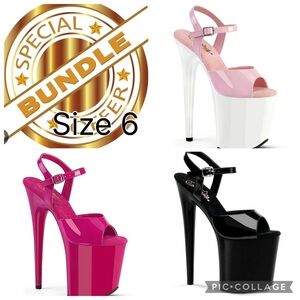 Pleaser size 6 bundle